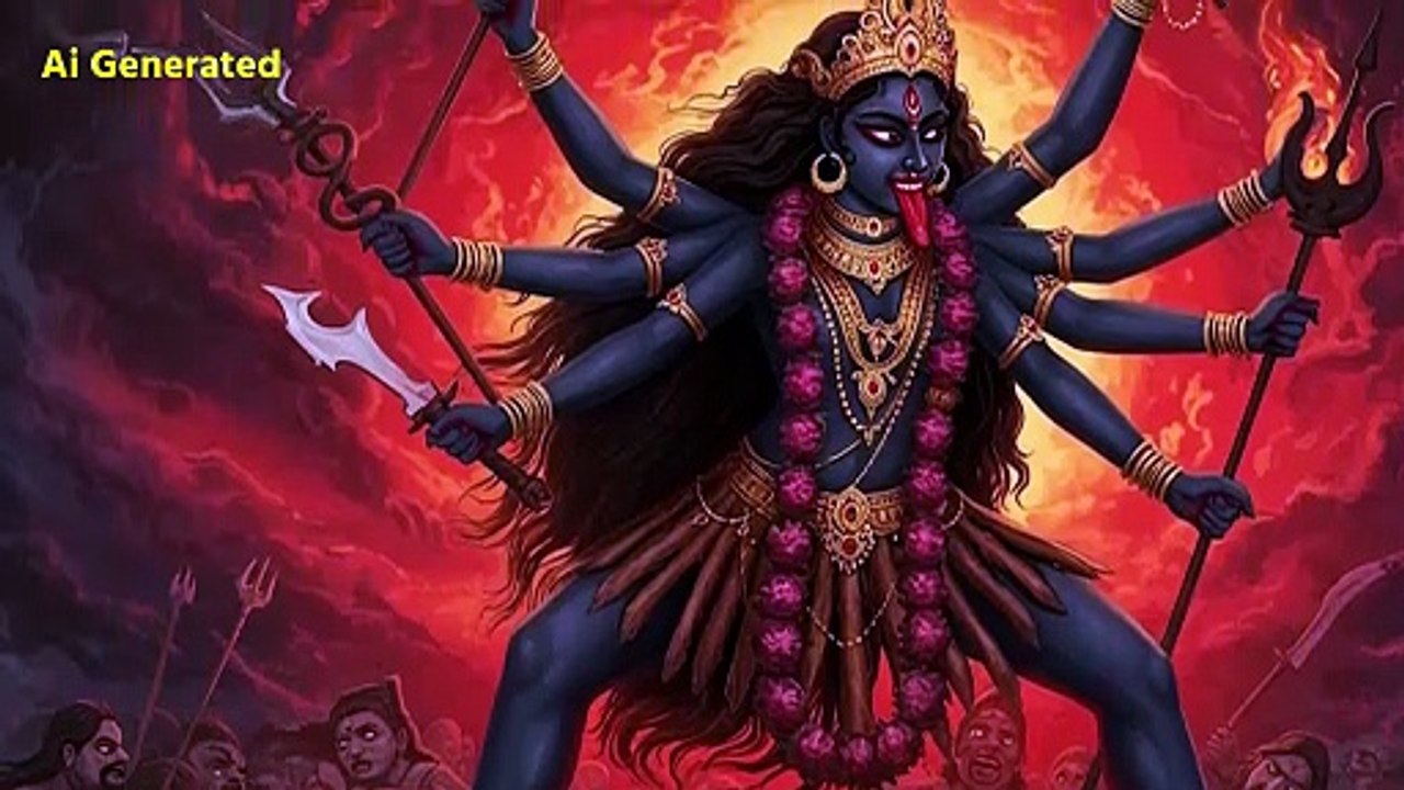 Kali's Iconic Tongue: Unveiling the Shocking Truth!