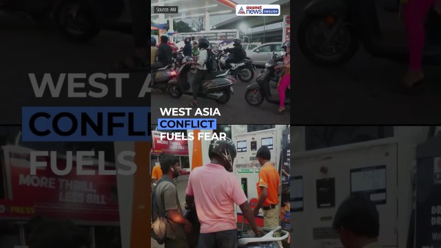Panic Buying Hits Panaji Petrol Pumps Amid West Asia Conflict | War Impact | Goa News #Shorts