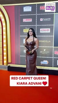 Kiara Advani brought effortless glamour and star power to the red carpet, turning heads with her stunning appearance. The actress once again proved why she’s a true style icon.