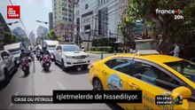 Tayland’da petrol sıkıntısı şehirlerde ulaşım ve günlük hayatı etkiledi