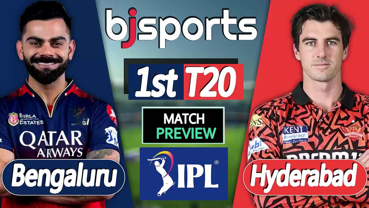 IPL 2026 | Royal Challengers Bengaluru vs Sunrisers Hyderabad 1st T20 Match Preview