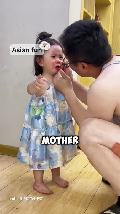 Complaining to Dad When Scolded by Mom 🤭