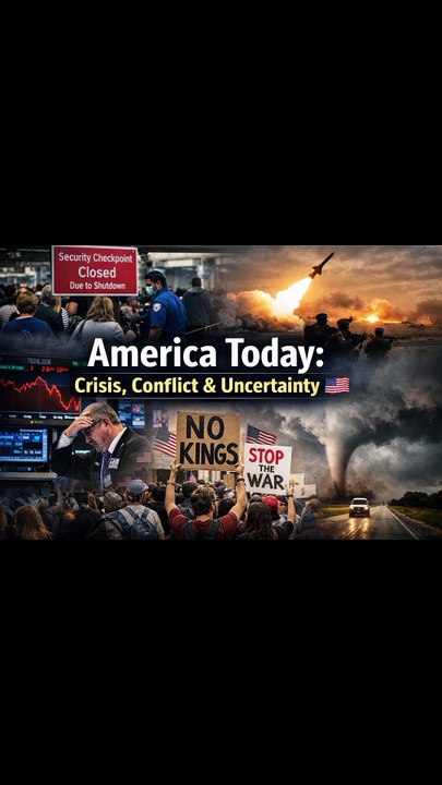 America Today: Crisis, Conflict & Uncertainty 🇺🇸