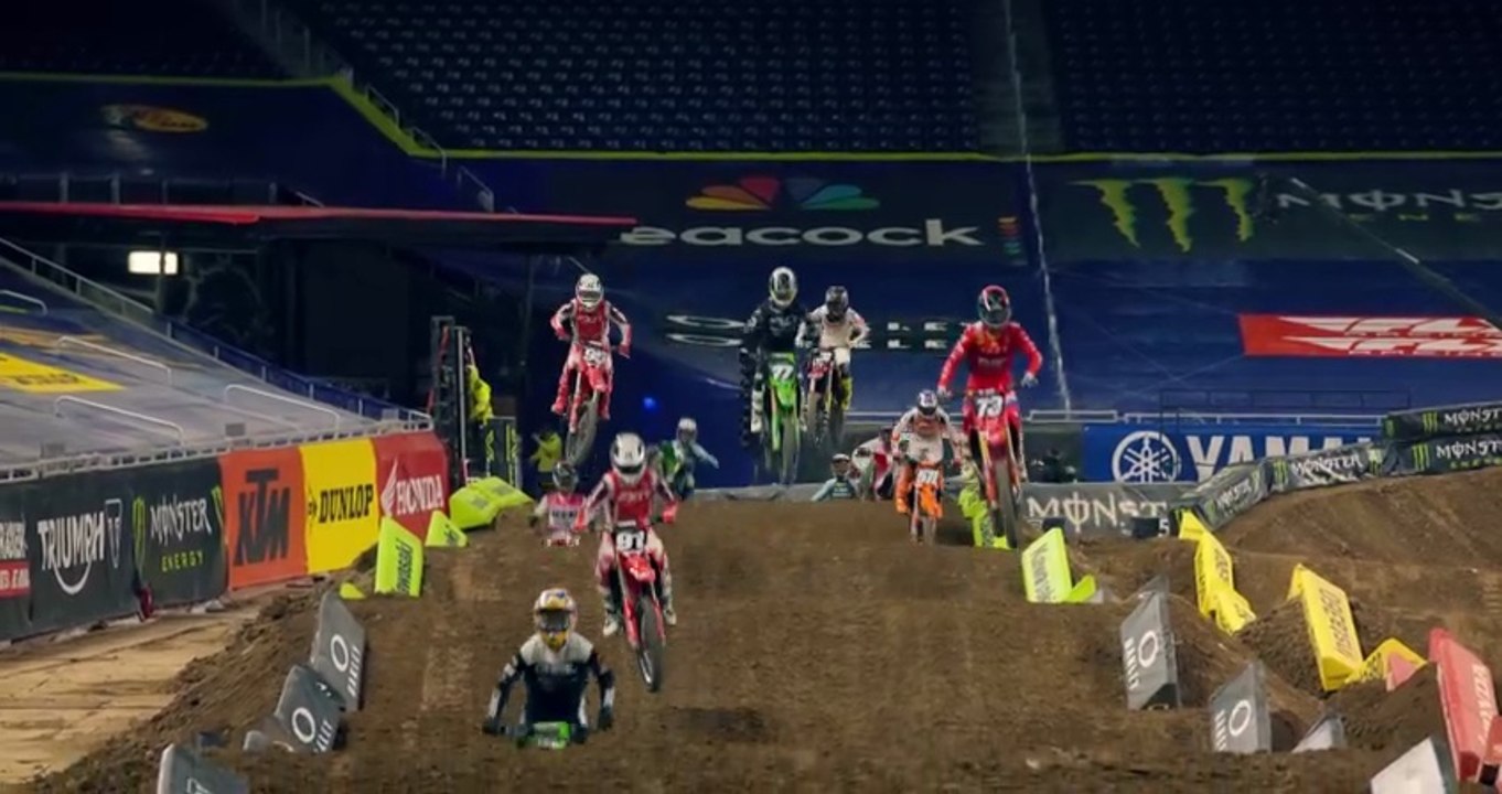 AMA Supercross 2026 | Round 11, Detroit | Ford Field Stadium - Press Day