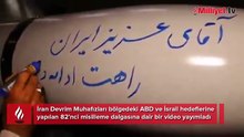 İran Devrim Muhafızları'ndan '82’nci misilleme' videosu