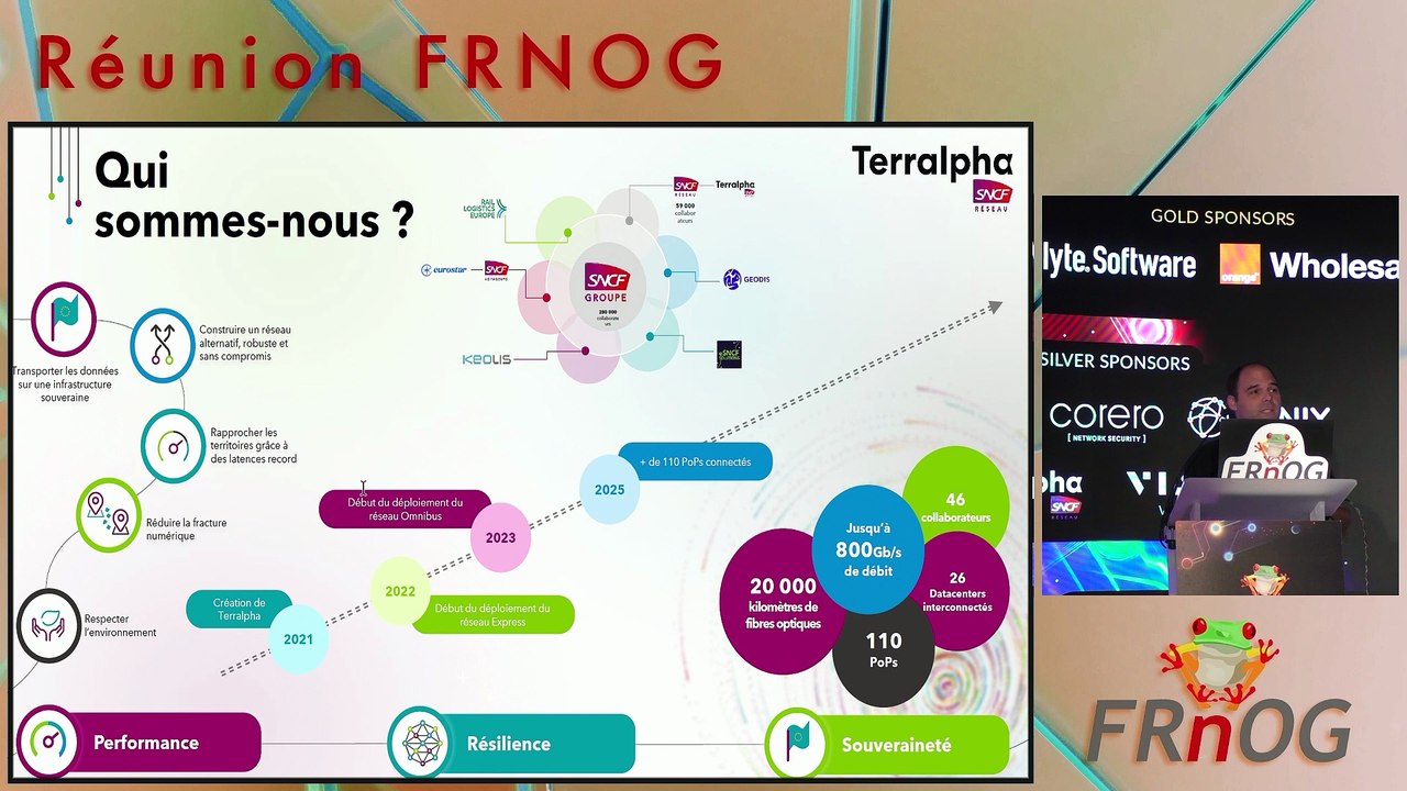FRnOG 43 - Jean-Henri Antunes & Arthur Clément : La genèse du réseau photonique de Terralpha