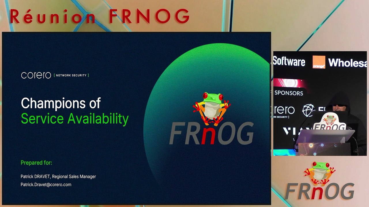 FRnOG 43 - Patrick Dravet : Carpet-Bombing DDoS Attacks