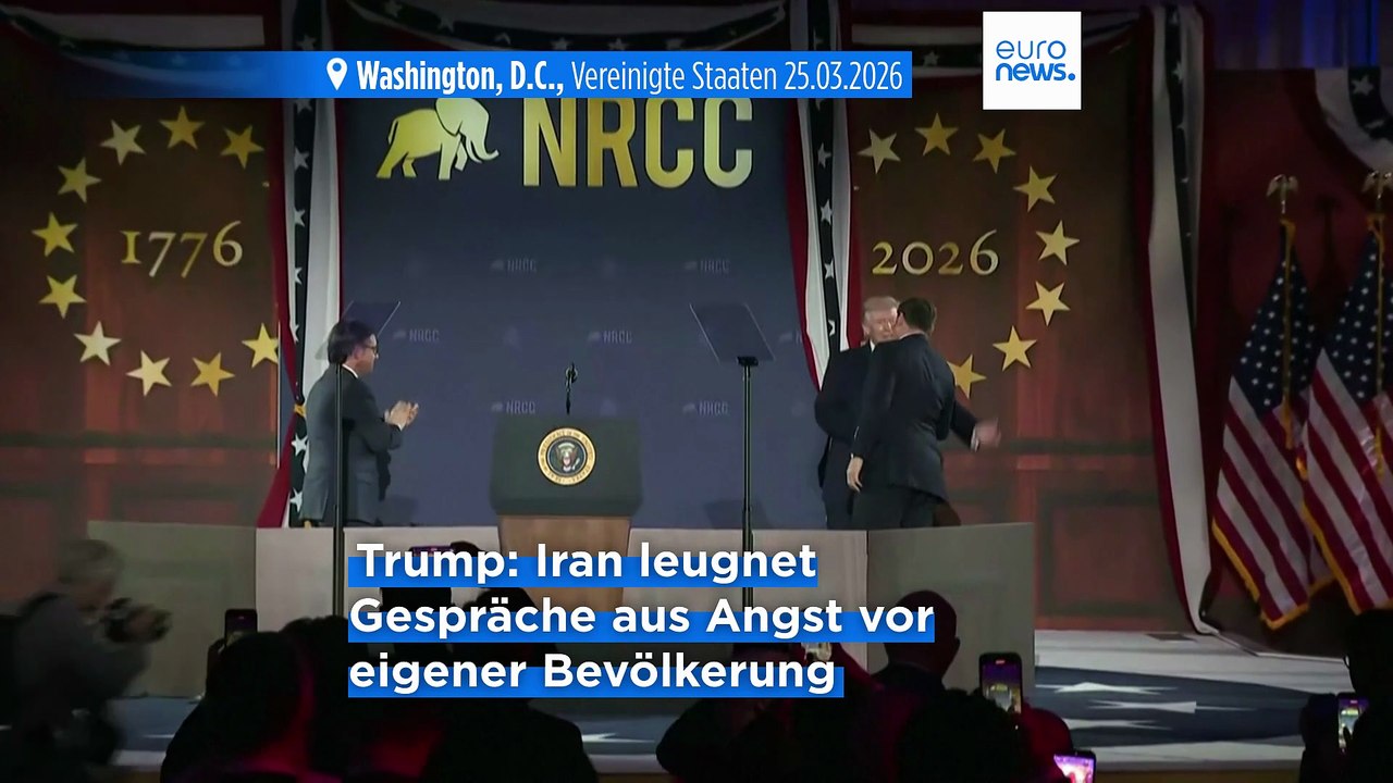 Trump: Iran weist Gespräche aus Angst vor eigener Bevölkerung zurück