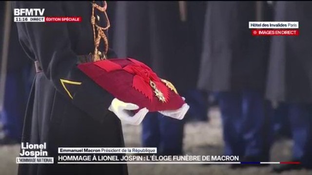 Hommage national à Lionel Jospin - La cérémonie en direct