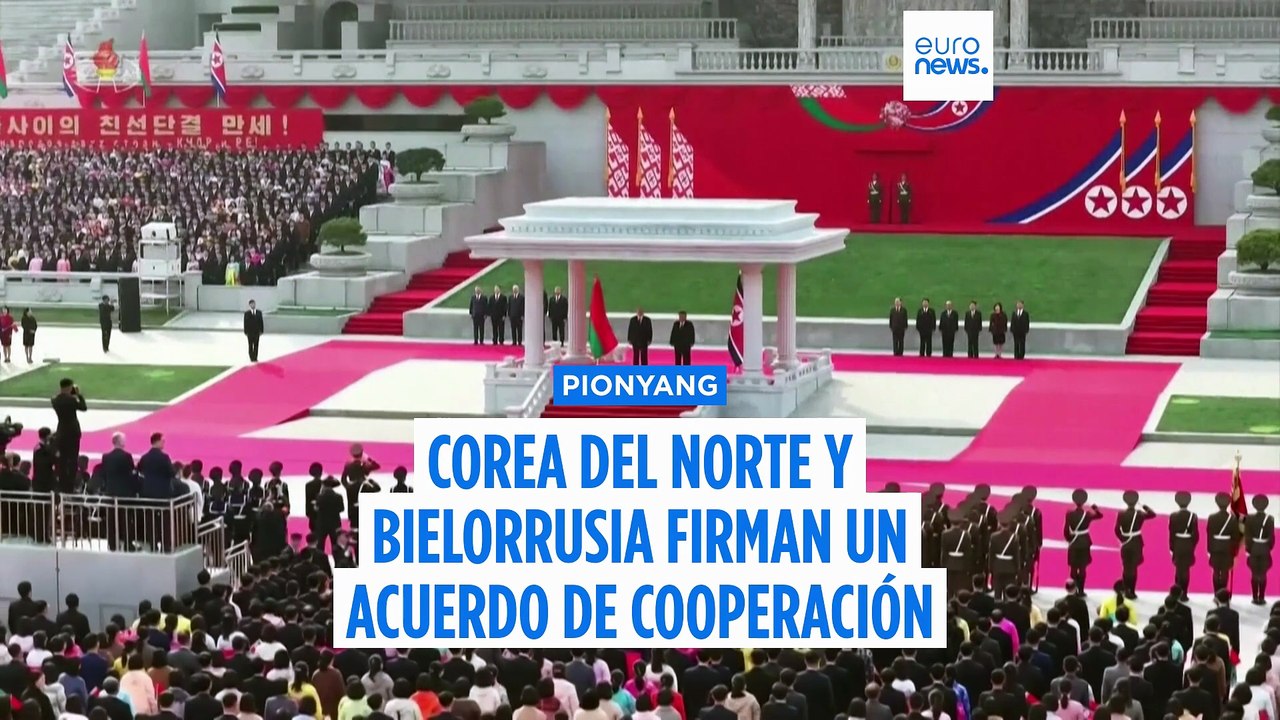 Bielorrusia y Corea del Norte sellan un acuerdo de amistad y cooperación