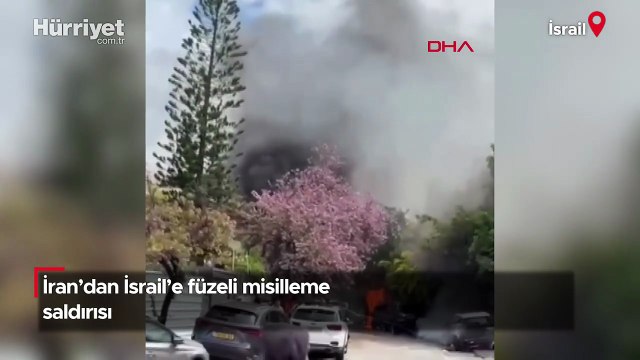 İran’dan İsrail’e füzeli misilleme saldırısı