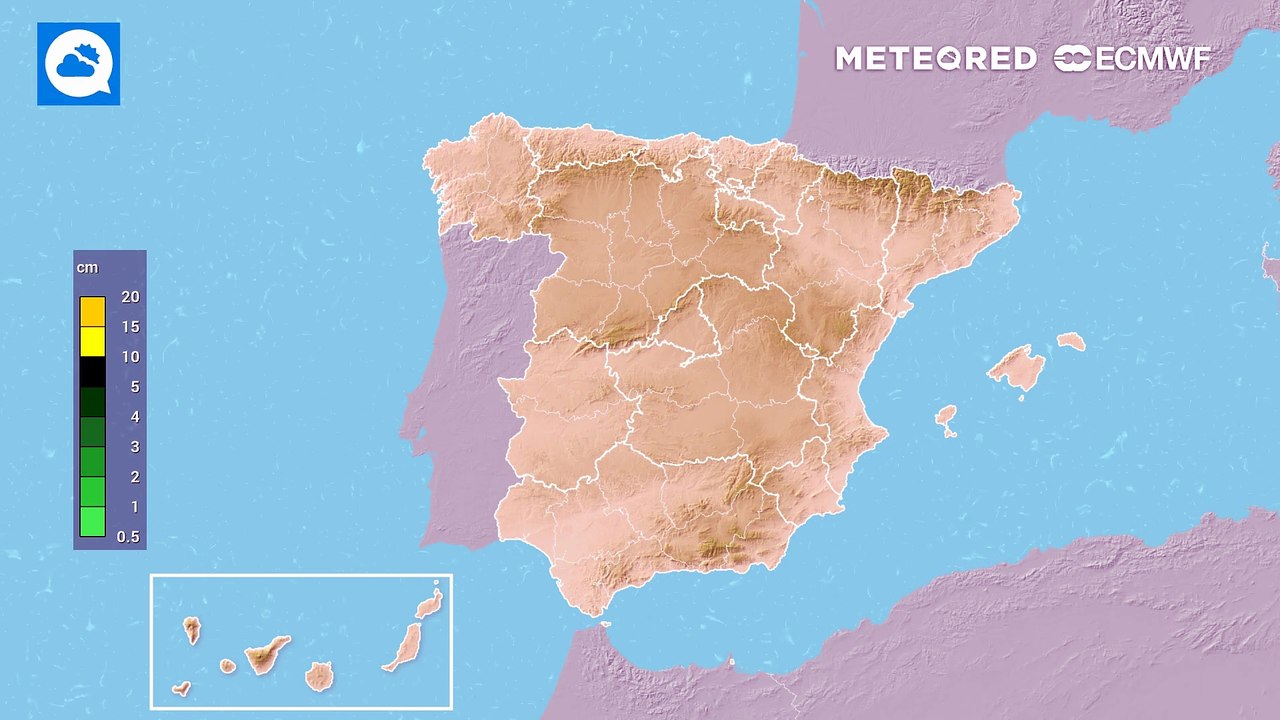 Espesores de nieve acumulada