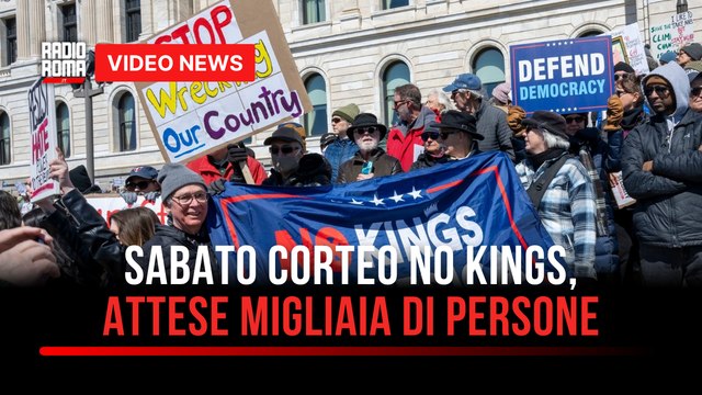 Sabato corteo No Kings, attese migliaia di persone