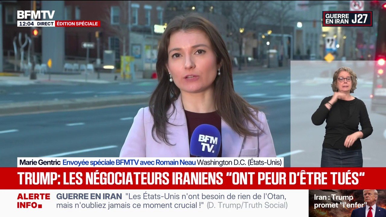 Guerre au Moyen-Orient: Donald Trump trouve les négociateurs iraniens "très étranges" et menace l'Iran