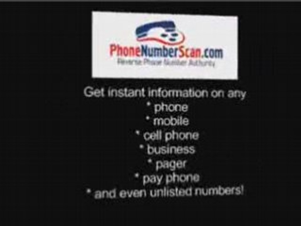 Phone Number Search - Trace the Call