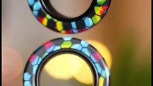 Magnetic Rings Fidget Toy Set – 3PCS Colorful Spinner for Stress Relief