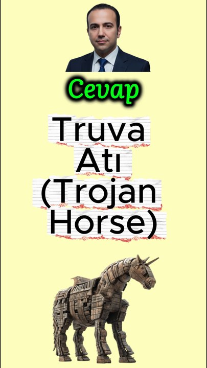 Yararlı Programların içine Sokulmuş Zararlı Yazılıma Ne Denir? Cevap?