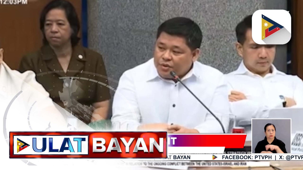 DSWD, tiniyak sa Senado na may sapat na pondo para mabigyan ng tulong ang mga tsuper | ulat ni Louisa Erispe