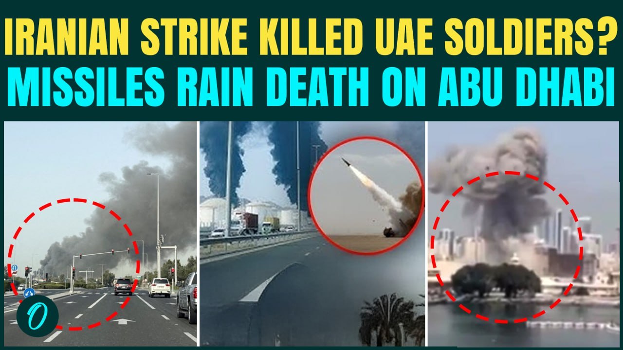 Iran War BREAKING: Iranian Ballistic Missiles Rock Abu Dhabi!  2 KILLED, Civilians Flee In PANIC