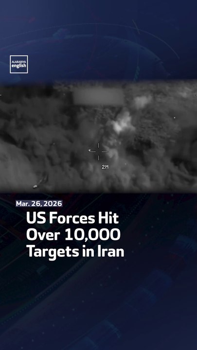 US Forces Hit Over 10,000 Targets in Iran