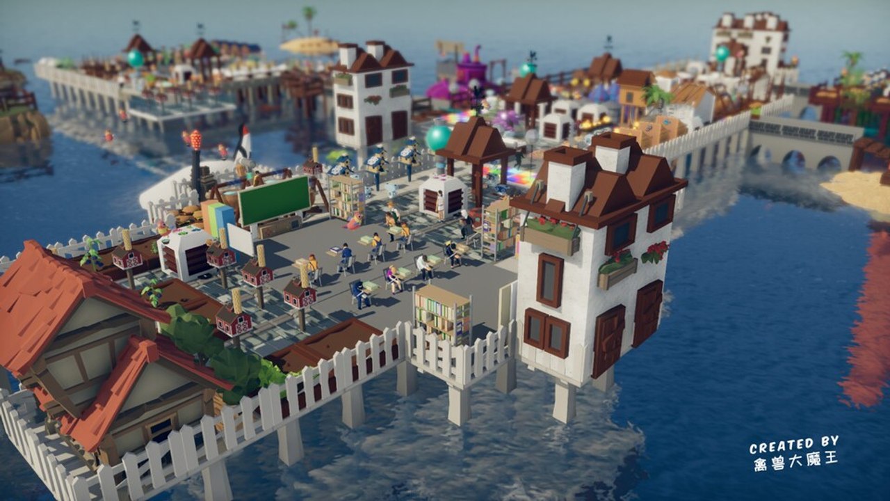 Vom einfachen Floß zur Hightech-Metropole: Havendock zeigt im Trailer gemütlichen Aufbau-Spaß auf hoher See