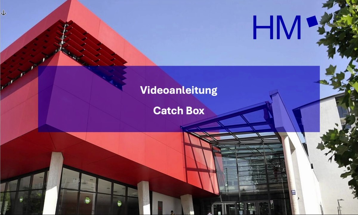 Videoanleitung Catchbox