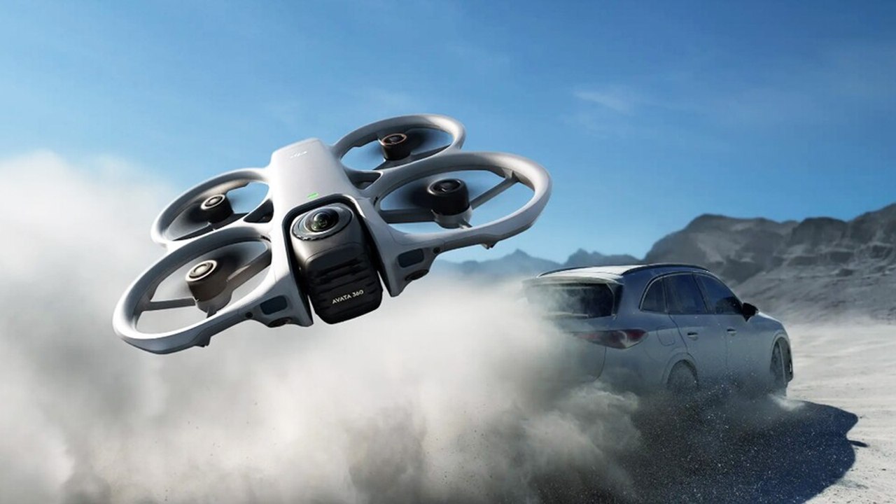 DJIs neueste Drohne ermöglicht spannende 360-Grad-Aufnahmen aus der Luft