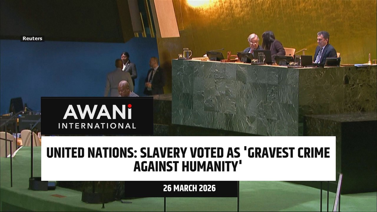 UN votes to describe slavery as 'gravest crime against humanity'