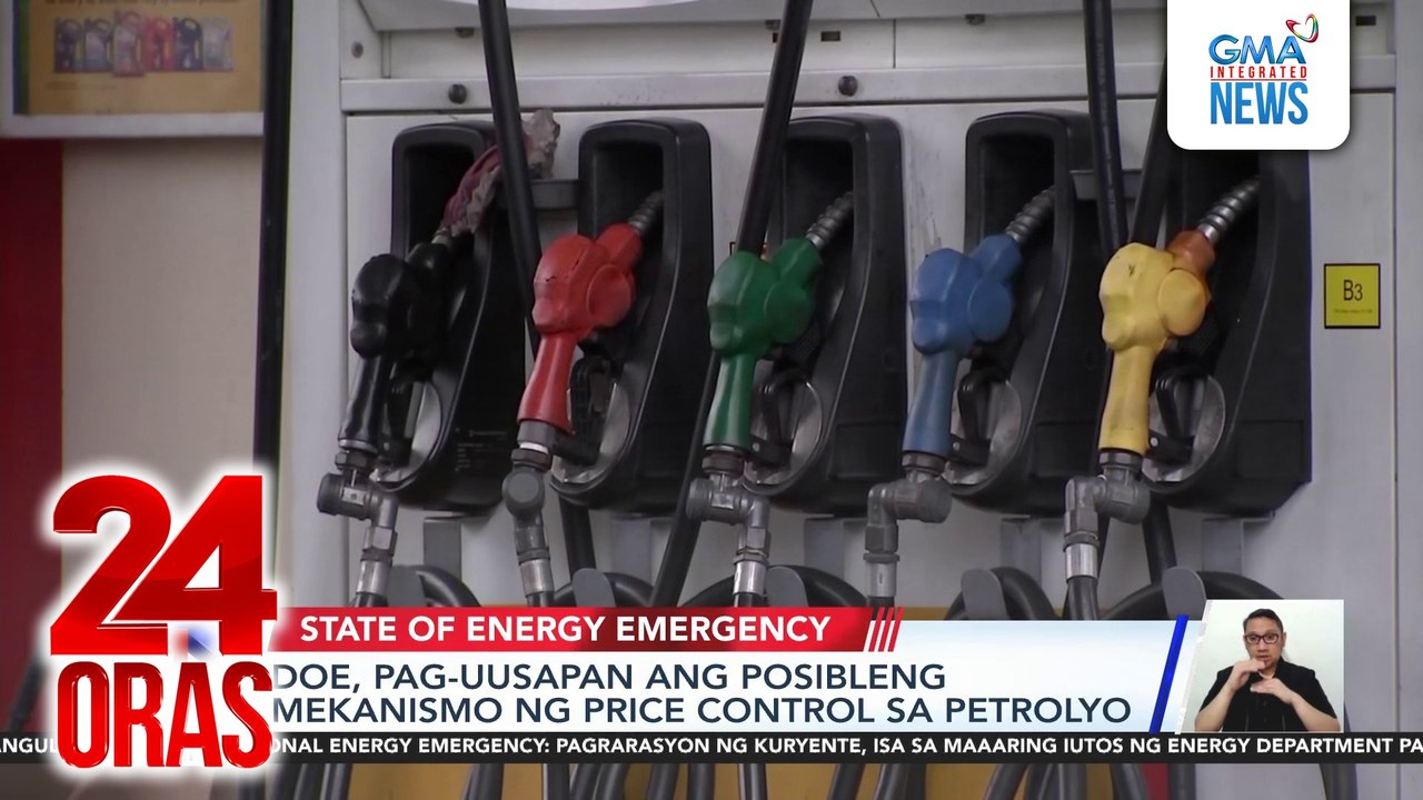Government actions activated under state of national energy emergency | 24 Oras