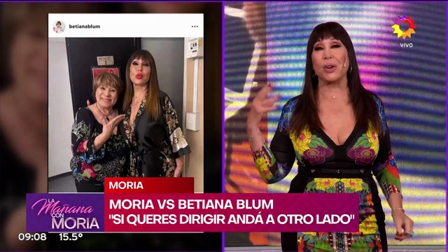Moria Casán disparó letal contra Betiana Blum luego del tenso cruce en camarines
