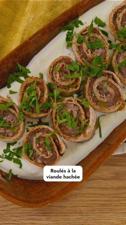 Roulés à la viande hachée