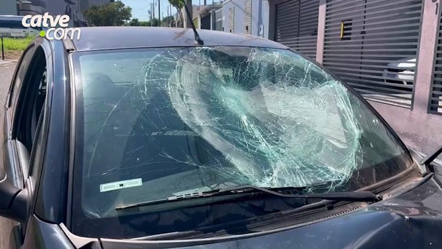 Motociclista fica ferido em batida no bairro Esmeralda