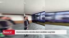 Bursa'da belediye personeli yolda bulduğu 200 bin lirayı sahibine ulaştırdı