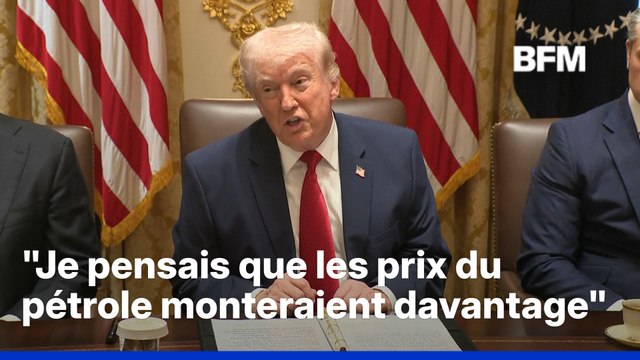 Guerre au Moyen-Orient: Donald Trump pensait que les prix du pétrole monteraient davantage
