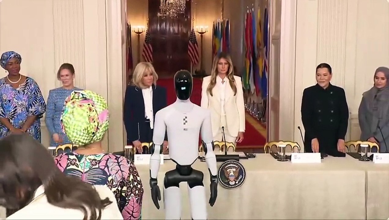 Robot Figure 03 na Casa Branca