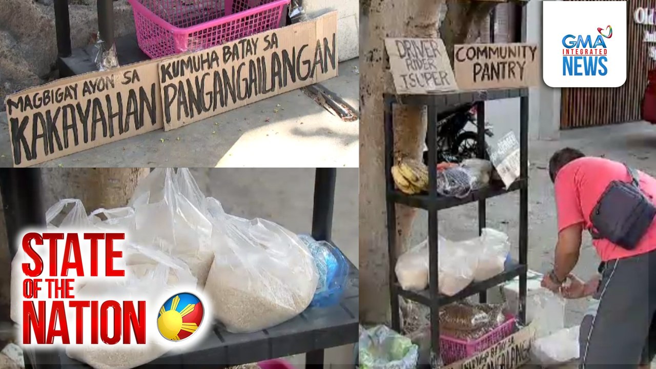 Community pantry, nagbabalik para tulungan ang mga tsuper na apektado ng mega OPH | SONA