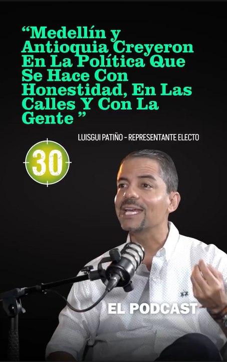 El Triunfo del "Profe" de Fico: Luis Guillermo Patiño llega a la Cámara de Representantes