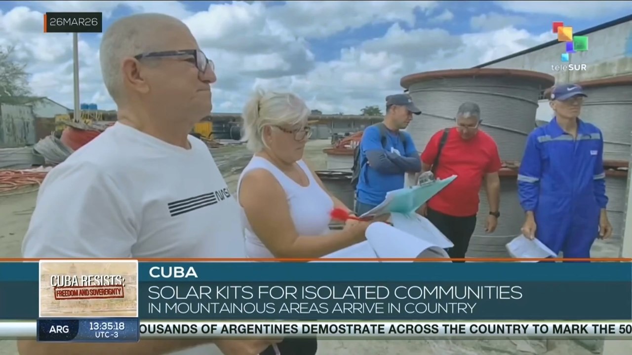 Cuba | Solar kits for isolated communities in mountainous areas arrive at the country
