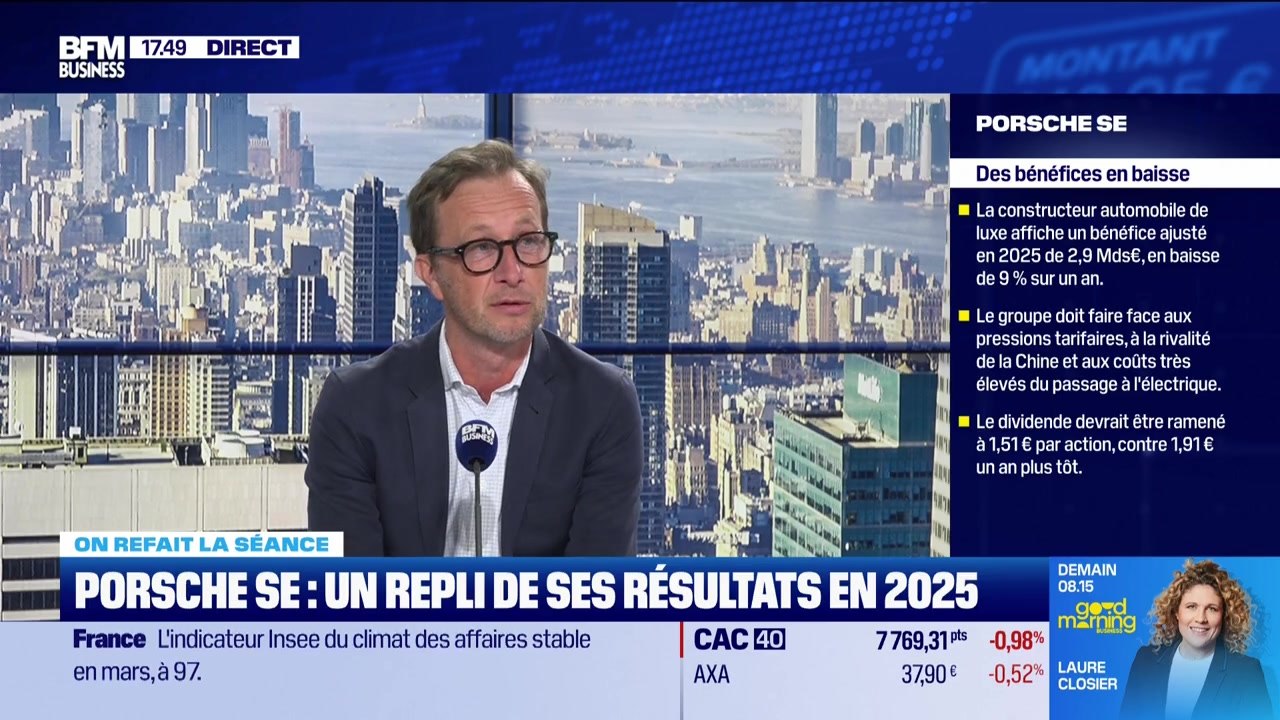 On refait la séance : Porsche, Ferrari, KERING, Edenred, Arcelor Mittal, Quadien - 26/03