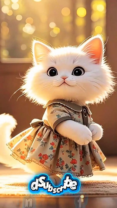 Cute ai cat dancing funny cat dancing