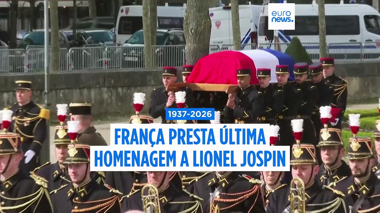 França despede-se do antigo primeiro-ministro Lionel Jospin, que "lutou pela justiça e pela liberdade"