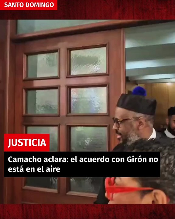 Camacho aclara: el acuerdo con Girón no está en el aire