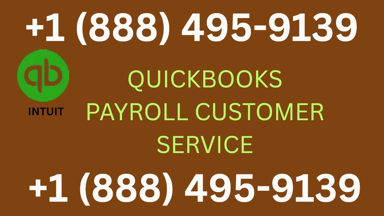 QuickBooks Payroll Support Number