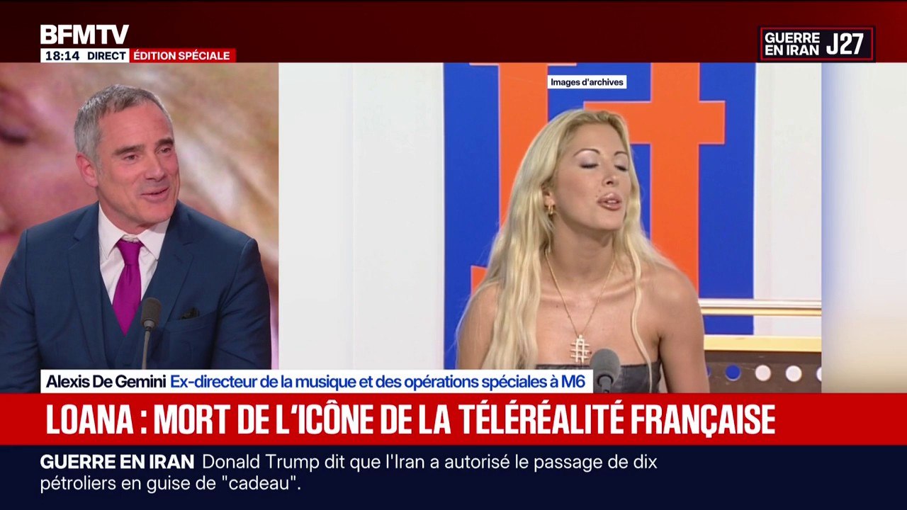 Mort de Loana: "Elle a eu une existence atypique", raconte le créateur de "Loft Story"