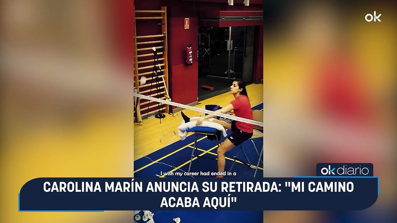 Carolina Marín anuncia su retirada: "Mi camino...