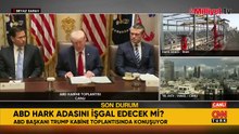 Trump: Anlaşmak için yalvarıyorlar, 8 gemi dolusu petrol hediye ettiler