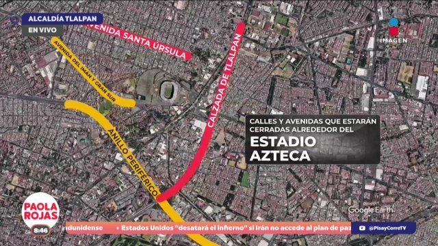 Operativo por por la inauguración del Estadio Banorte | DPC con Paola Rojas