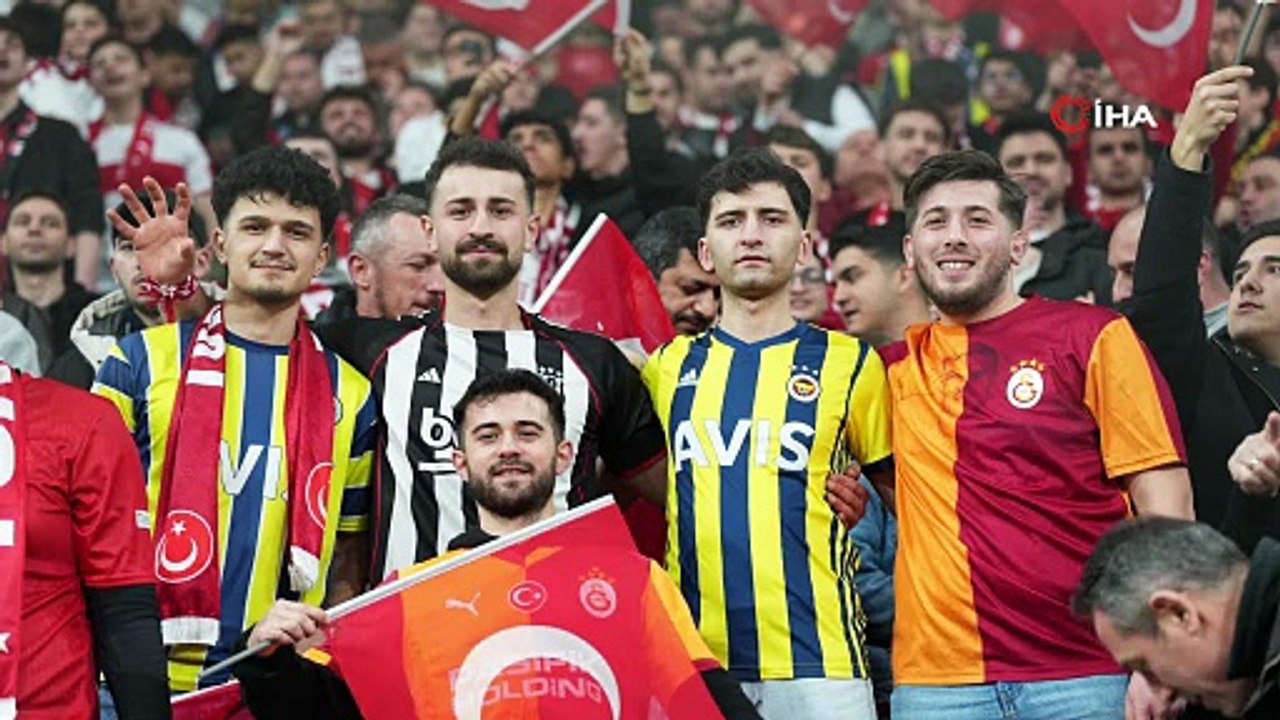 2026 FIFA Dünya Kupası play-off yarı final: Türkiye: 0 - Romanya: 0 (İlk yarı) | Ajansspor | IHA