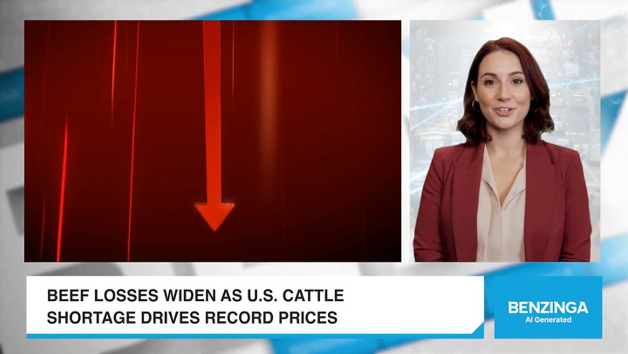 Beef Losses Widen