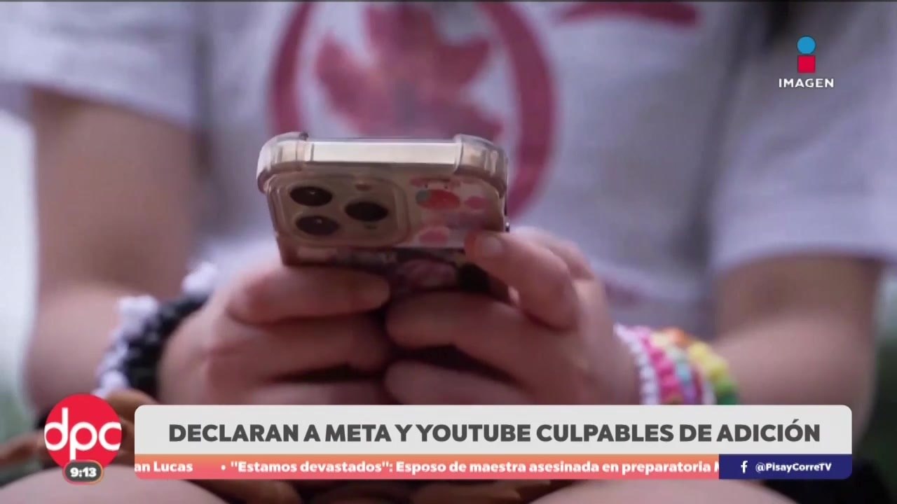 Meta y YouTube pierden juicio sobre adicción a...